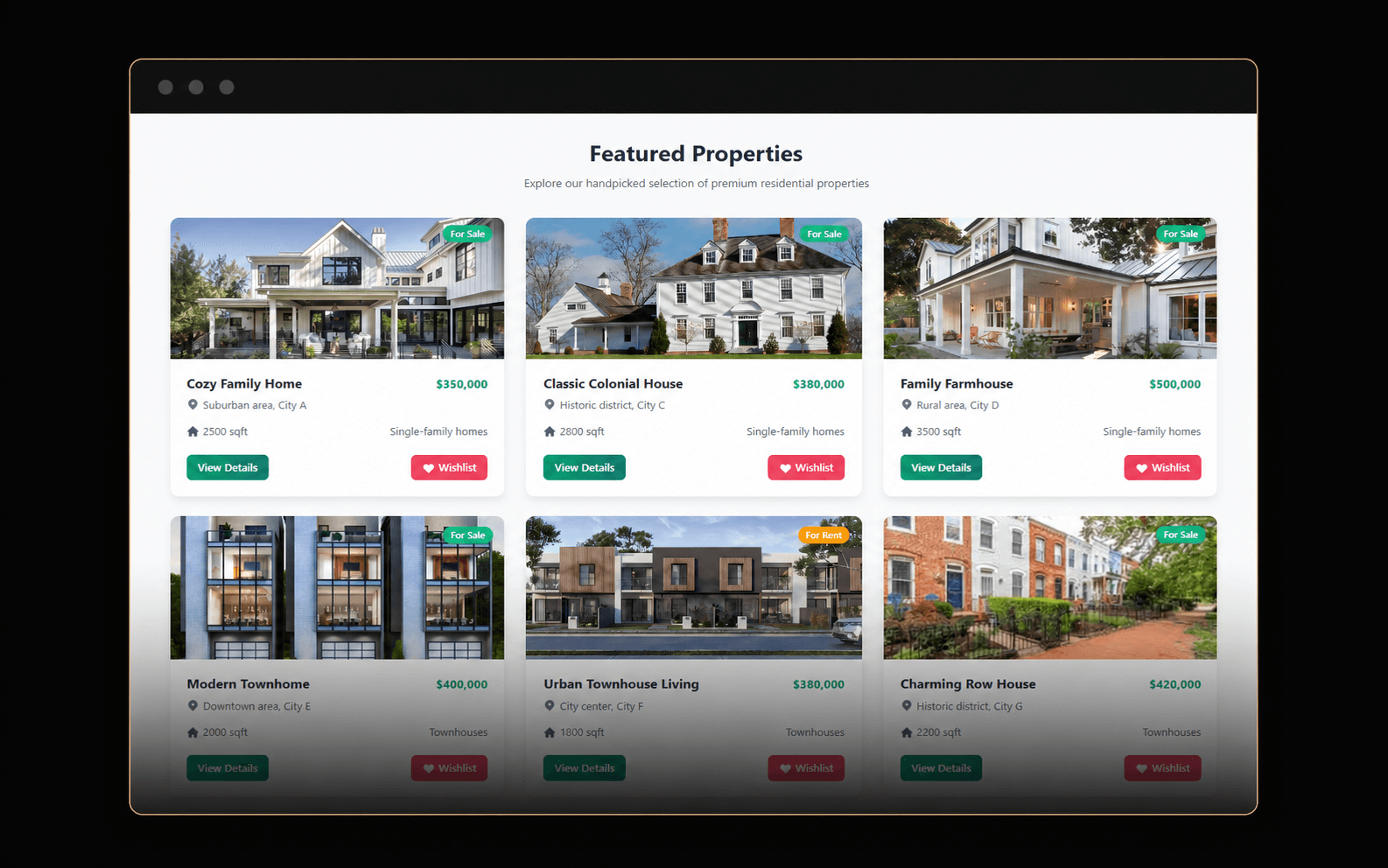 CozyFind — Real Estate App