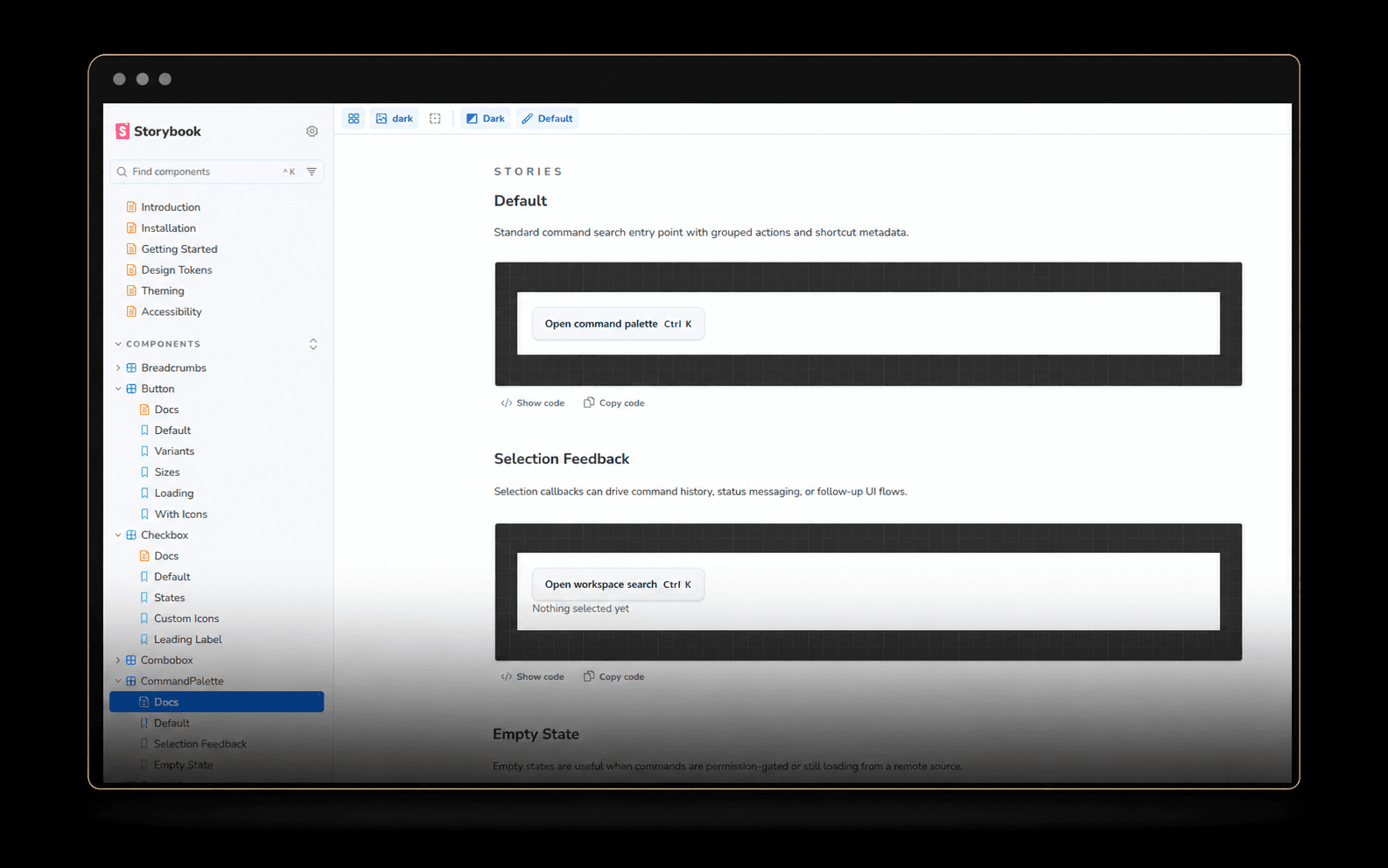 OrbitUI — Component Library